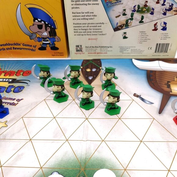 Pirate Versus Pirate Game 2 to 3 Players Out of the Box Age 8+ Family Complete - Picture 6 of 12